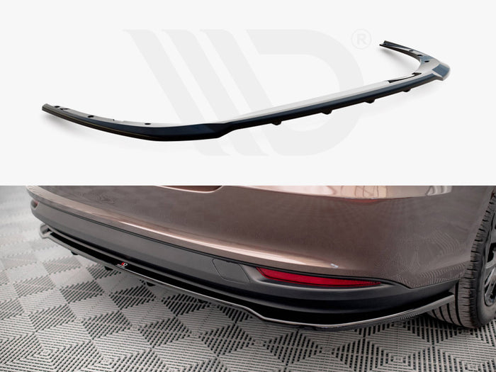 Fiat Tipo S Sedan Mk1 Central Rear Splitter (Vertical Bars) - Maxton Design