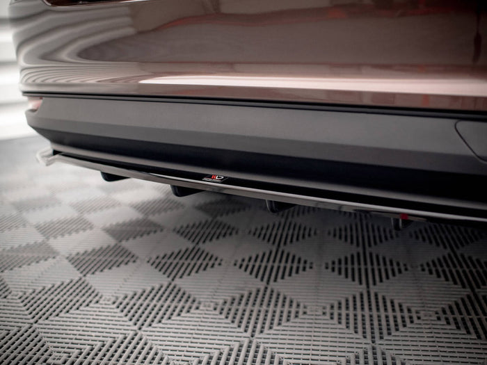 Fiat Tipo S Sedan Mk1 Central Rear Splitter (Vertical Bars) - Maxton Design