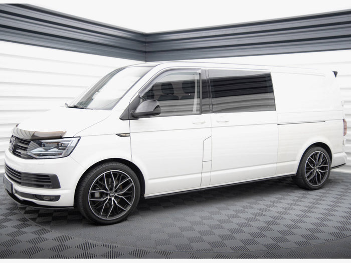 Volkswagen T6 Long Facelift Side Skirts Diffusers - Maxton Design