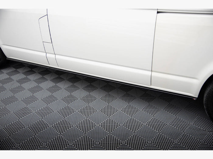 Volkswagen T6 Long Facelift Side Skirts Diffusers - Maxton Design