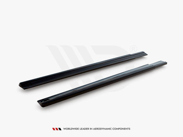 Volkswagen T6 Long Facelift Side Skirts Diffusers - Maxton Design