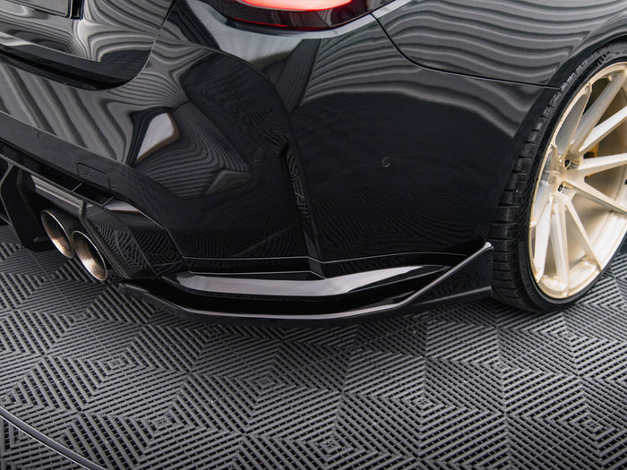BMW M4 G82 Rear Side Splitters V.4 - Maxton Design