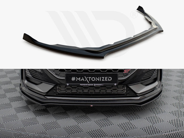 Ford Fiesta ST / ST-Line Mk8 Facelift Front Splitter V.1 - Maxton Design