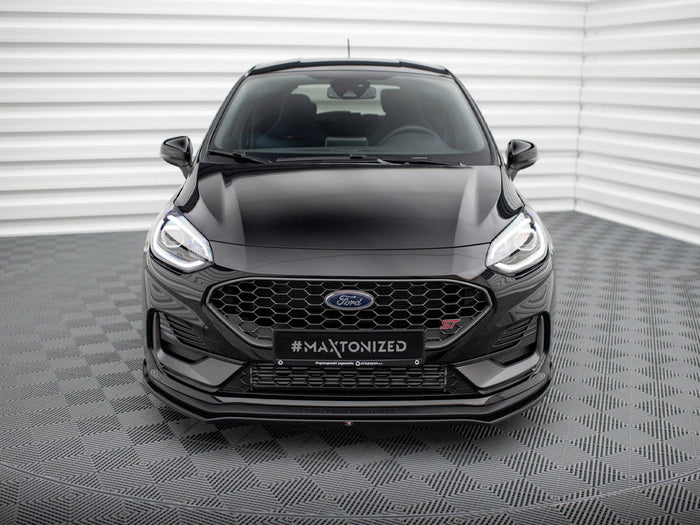 Ford Fiesta ST / ST-Line Mk8 Facelift Front Splitter V.1 - Maxton Design