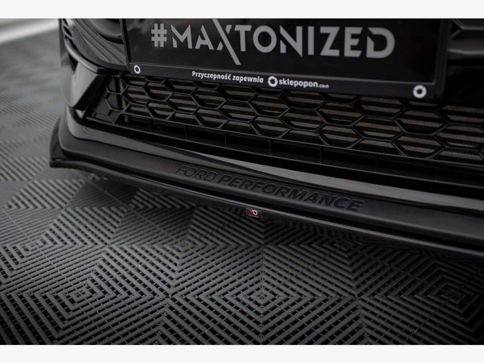 Ford Fiesta ST / ST-Line Mk8 Facelift Front Splitter V.1 - Maxton Design