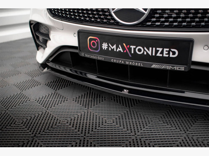 Front Splitter V.1 Mercedes-Benz E W213 Coupe (C238) / Cabriolet (A238) AMG-Line / 53 AMG - Maxton Design