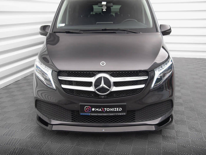 Front Splitter V.1 Mercedes-Benz V-Class W447 Facelift - Maxton Design