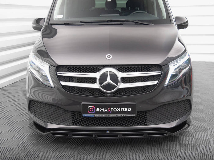 Front Splitter V.2 Mercedes-Benz V-Class W447 Facelift - Maxton Design