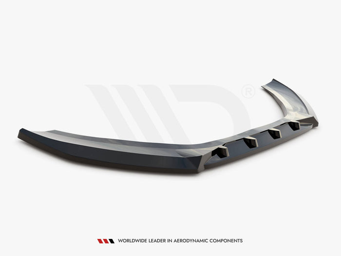Audi A6 C7 Front Splitter V.2 - Maxton Design