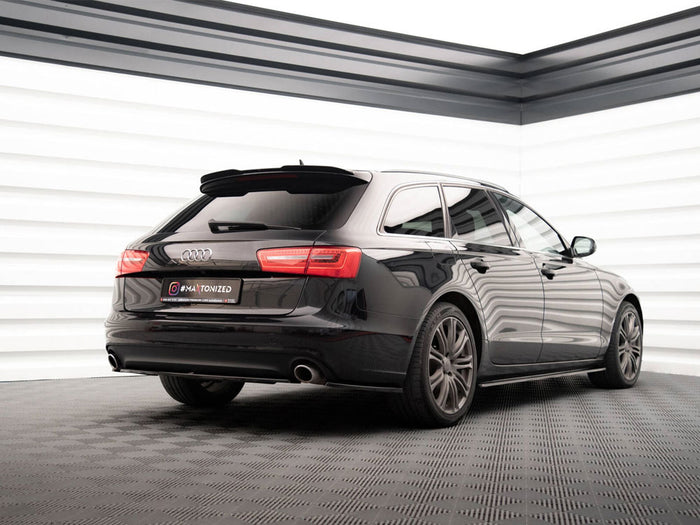 Audi A6 Avant C7 Rear Side Splitters V.2 - Maxton Design