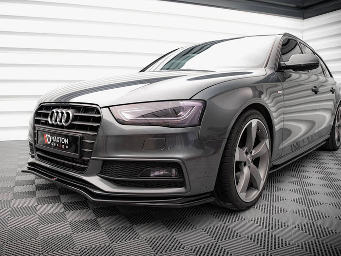 Audi A4 S-Line / S4 B8 Facelift Front Splitter V.4 - Maxton Design