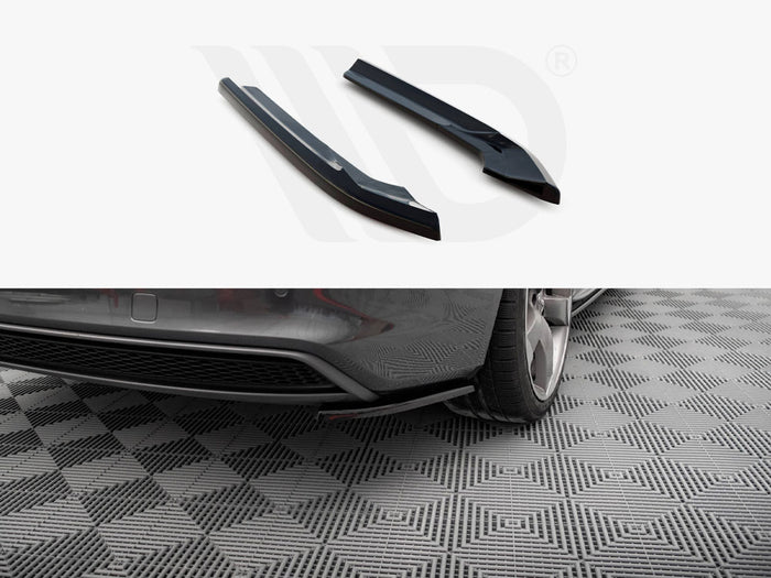 Audi A4 S-Line Avant B8 Facelift Rear Side Splitters V.2 - Maxton Design