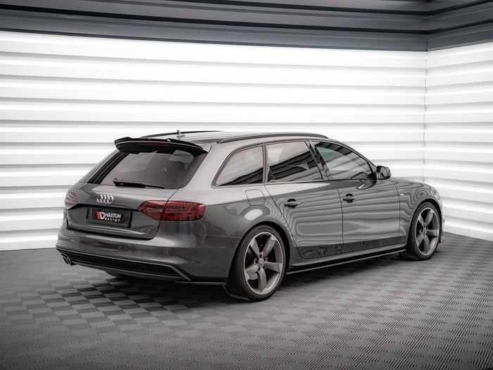 Audi A4 S-Line Avant B8 Facelift Rear Side Splitters V.2 - Maxton Design