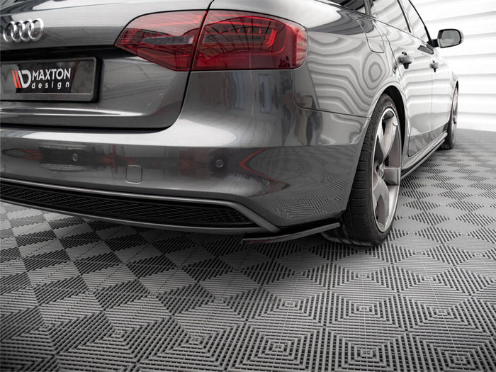 Audi A4 S-Line Avant B8 Facelift Rear Side Splitters V.2 - Maxton Design