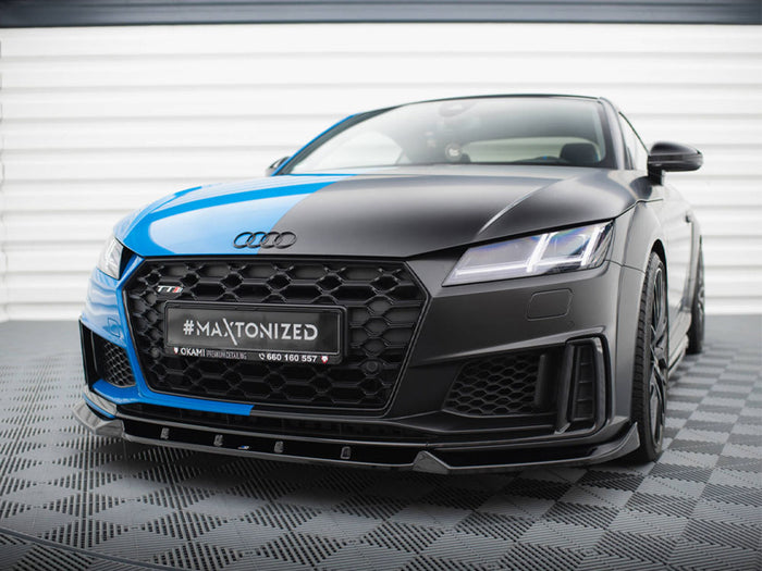 Audi TT S / TT S-Line 8S Facelift Front Splitter V.1 - Maxton Design