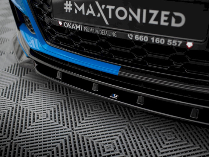 Audi TT S / TT S-Line 8S Facelift Front Splitter V.1 - Maxton Design
