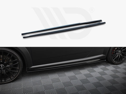 Audi TT S / TT S-Line 8S Facelift Side Skirts Diffusers - Maxton Design