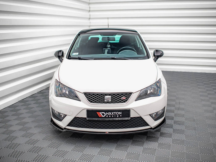 Front Splitter V.1 Seat Ibiza FR SC Mk4 Facelift - Maxton Design