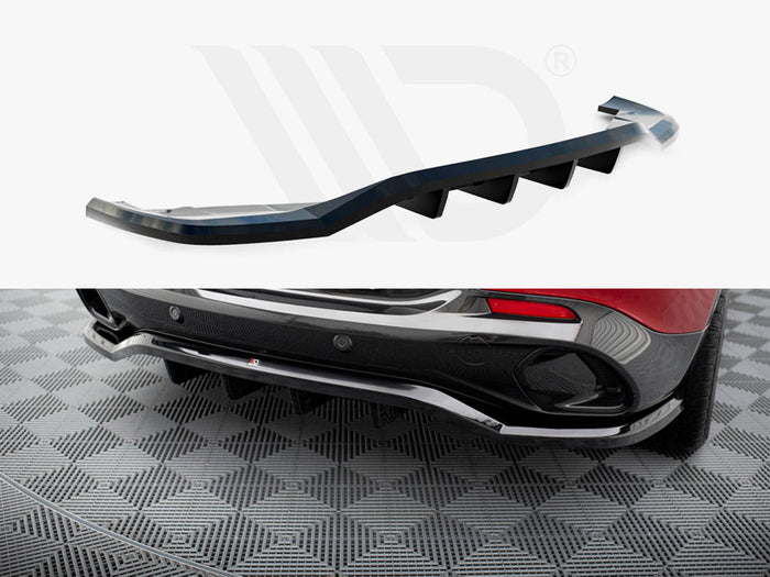 Central Rear Splitter (Vertical Bars) Alfa Romeo Tonale Mk1 - Maxton Design