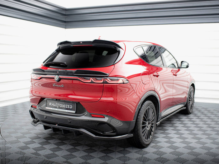 Central Rear Splitter (Vertical Bars) Alfa Romeo Tonale Mk1 - Maxton Design
