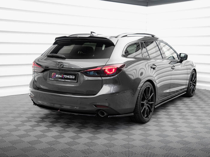 Mazda 6 Mk3 Facelift Central Rear Splitter - Maxton Design