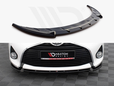 Toyota Yaris Mk3 Facelift Front Splitter - Maxton Design