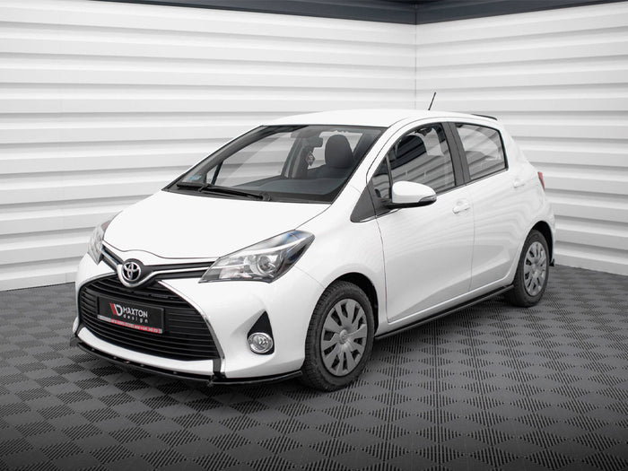 Toyota Yaris Mk3 Facelift Front Splitter - Maxton Design