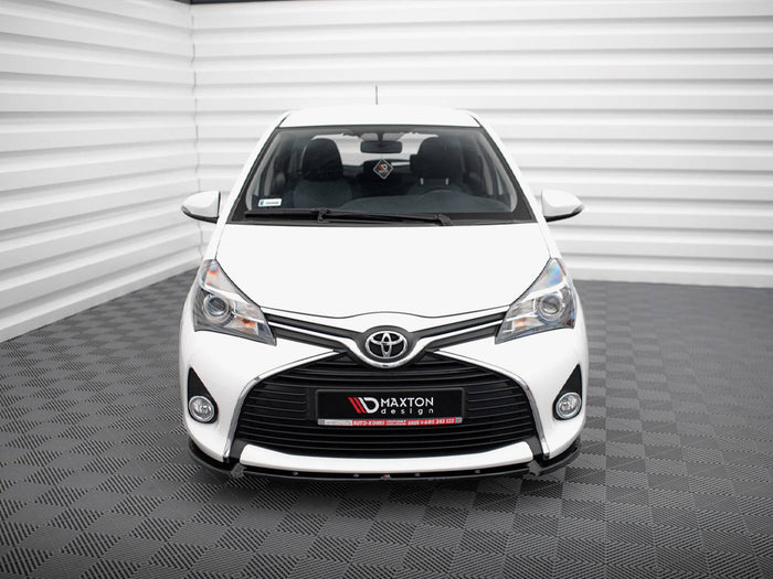Toyota Yaris Mk3 Facelift Front Splitter - Maxton Design