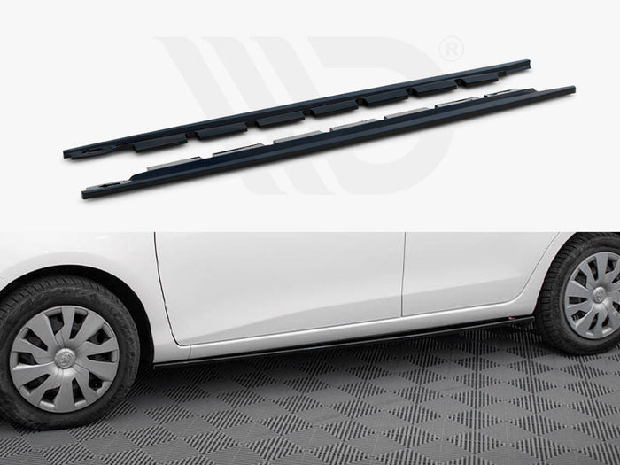 Toyota Yaris Mk3 Facelift Side Skirts Diffusers - Maxton Design