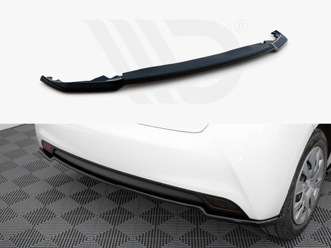 Toyota Yaris Mk3 Facelift Central Rear Splitter - Maxton Design