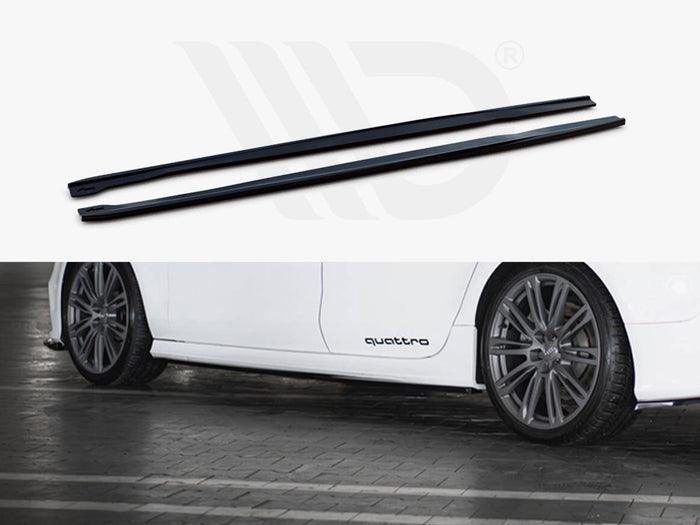 Audi RS7 C7 Side Skirts Diffusers V.2 - Maxton Design