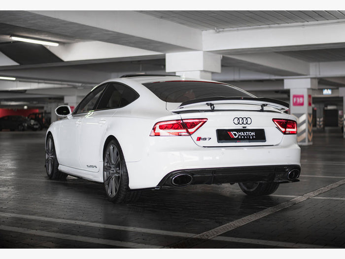 Audi RS7 C7 Rear Side Splitters V.2 - Maxton Design