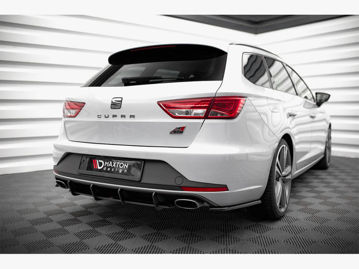 Rear Side Splitters V.1 Seat Leon Cupra Sportstourer Mk3 - Maxton Design