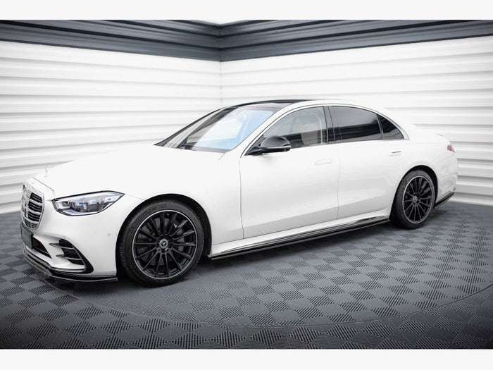 Side Skirts Diffusers Mercedes-Benz S AMG-Line W223 - Maxton Design