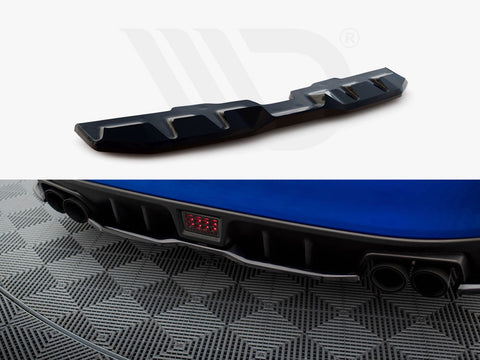Subaru WRX STI Mk1 Central Rear Splitter V.2 - Maxton Design