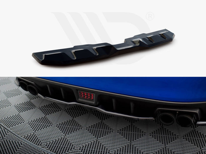 Subaru WRX STI Mk1 Central Rear Splitter V.2 - Maxton Design