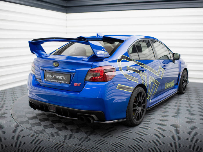 Subaru WRX STI Mk1 Central Rear Splitter V.2 - Maxton Design
