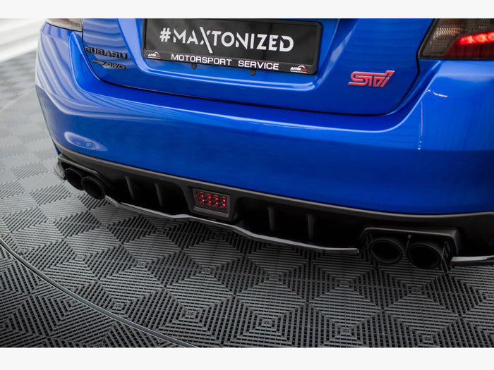 Subaru WRX STI Mk1 Central Rear Splitter V.2 - Maxton Design