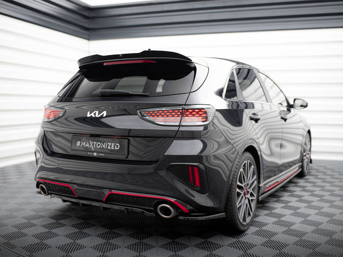 Kia Ceed GT Mk3 Facelift Rear Side Splitters - Maxton Design