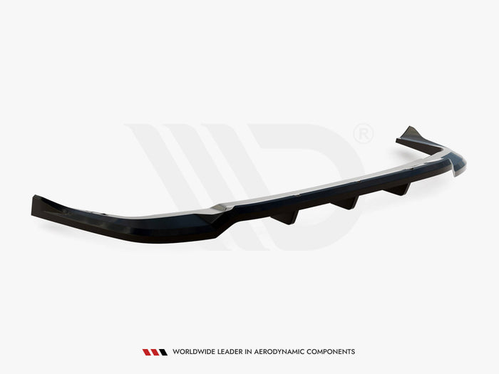Lexus NX F-Sport Mk2 Central Rear Splitter (Vertical Bars) - Maxton Design
