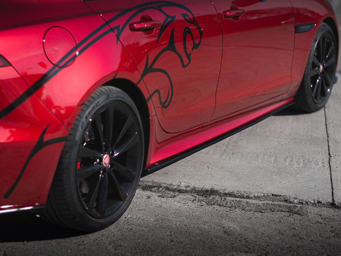 Jaguar XE R-Dynamic X760 Facelift Side Skirts Diffusers - Maxton Design