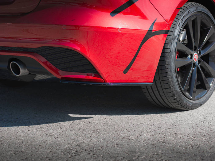 Jaguar XE R-Dynamic X760 Facelift Rear Side Splitters - Maxton Design