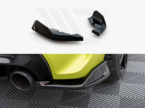 BMW 1 M-Pack / M135i F40 Rear Side Splitters V.8 (For rear valance v.1) - Maxton Design