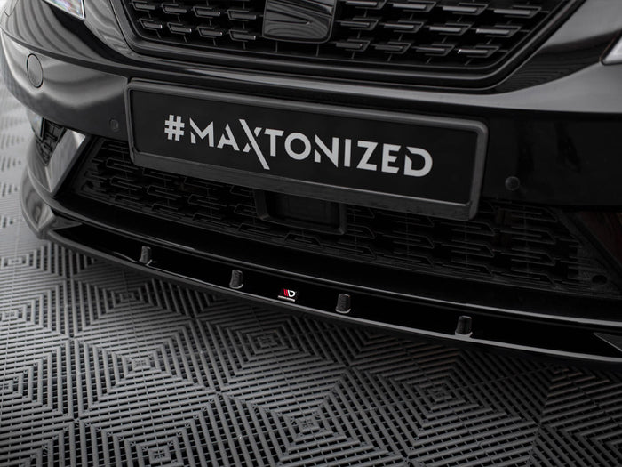 Front Splitter V.1 Seat Leon Mk3 Facelift - Maxton Design