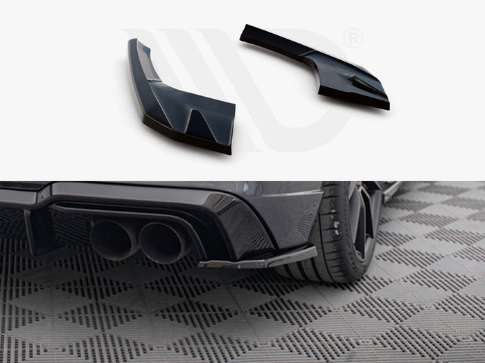 Audi S3 / A3 S-Line Sportback 8V Facelift Rear Side Splitters V.2 - Maxton Design