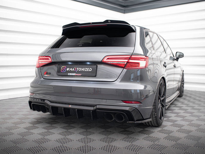 Audi S3 / A3 S-Line Sportback 8V Facelift Rear Side Splitters V.2 - Maxton Design
