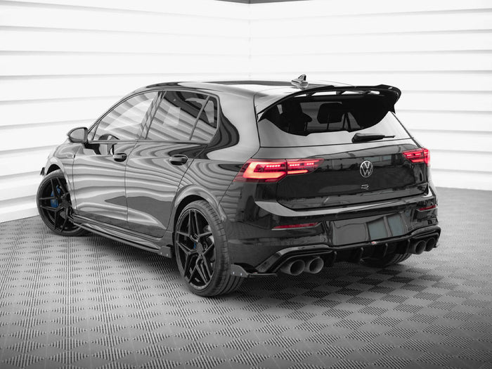Volkswagen Golf R Mk8 Rear Side Splitters V.6 + Flaps - Maxton Design