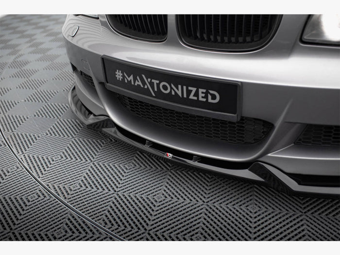 BMW 1 M-Pack E82 Front Splitter V.1 - Maxton Design
