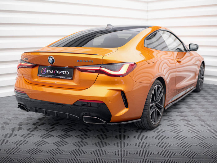 BMW 4 M440i G22 / G23 / G22 Facelift / G23 Facelift Rear Side Splitters V.1 - Maxton Design