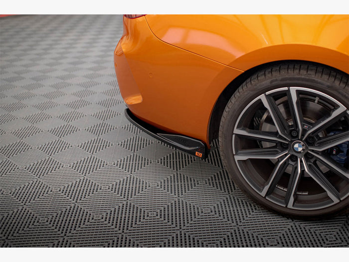 BMW 4 M440i G22 / G23 / G22 Facelift / G23 Facelift Rear Side Splitters V.2 - Maxton Design